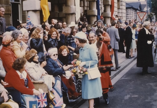 Members of the council participating in a public event.