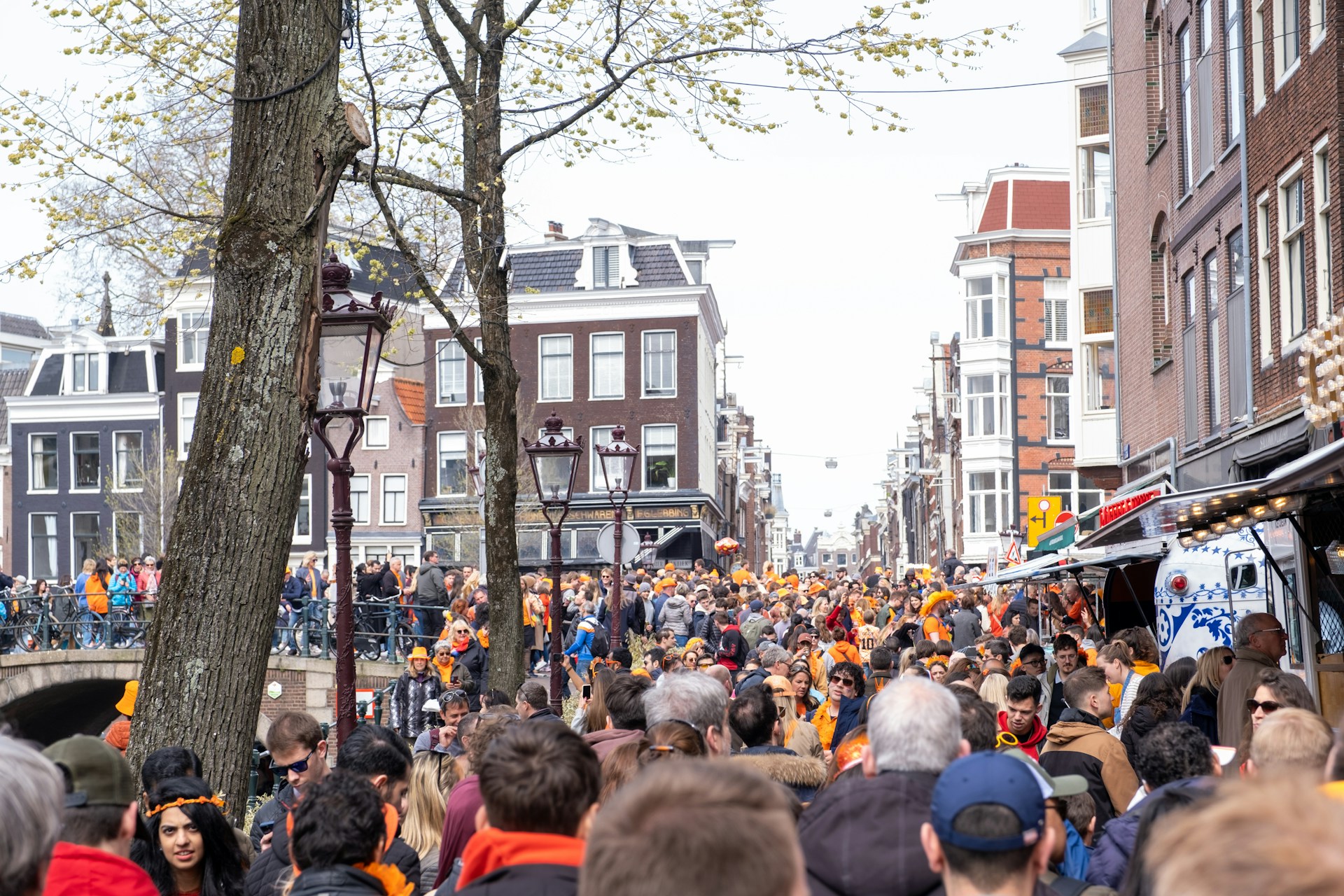 A festive crowd gathered on November 16th celebrating Sinterklaas' arrival in Ghent.
