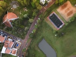 A picturesque view of the Bouba Ndjamah training center surrounded by nature.