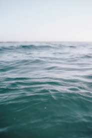 a blurry photo of a body of water