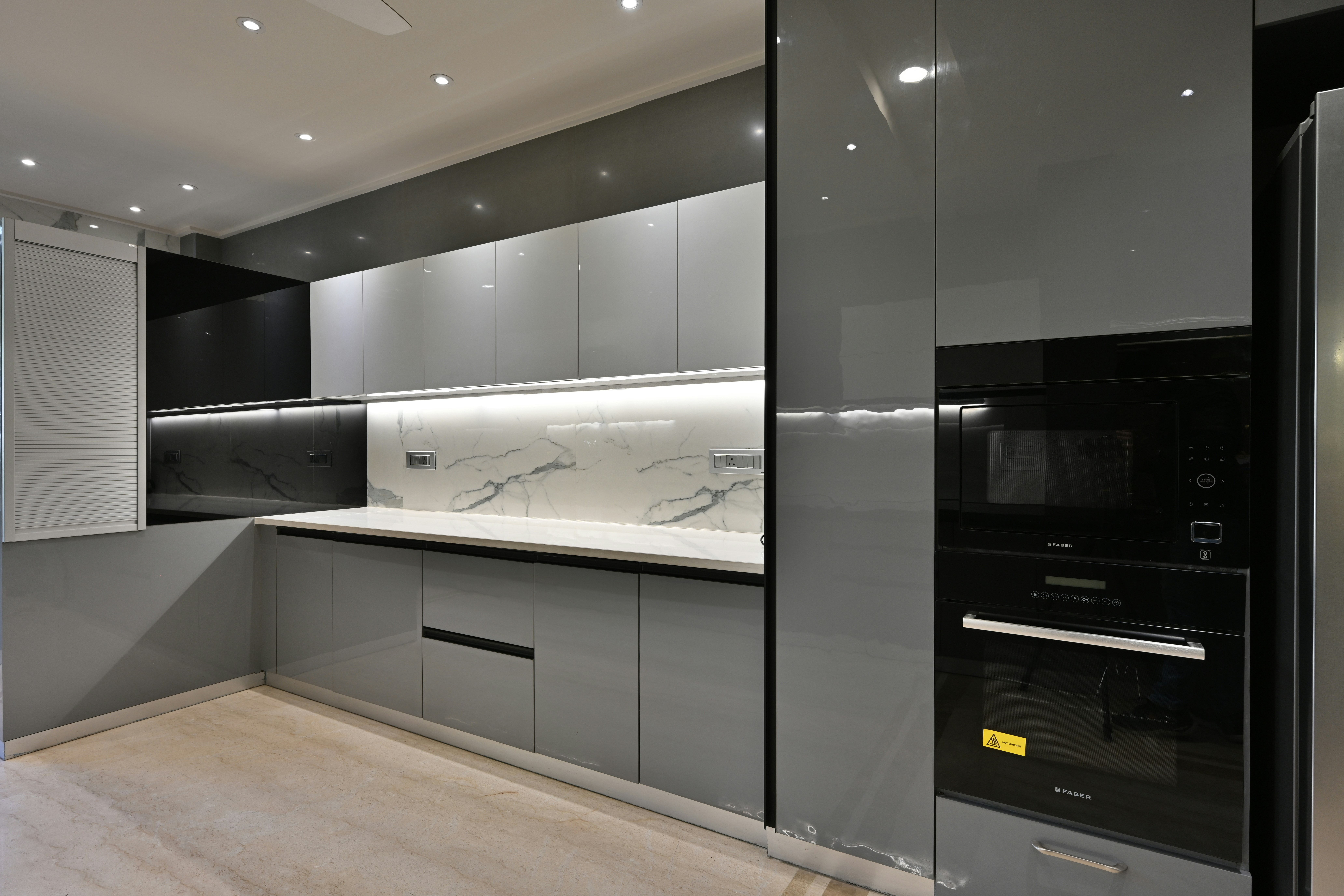 Luxury kitchen installation