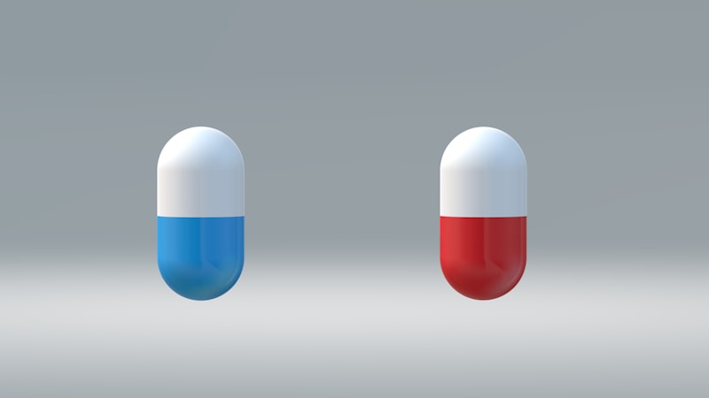 Different medication capsules side by side