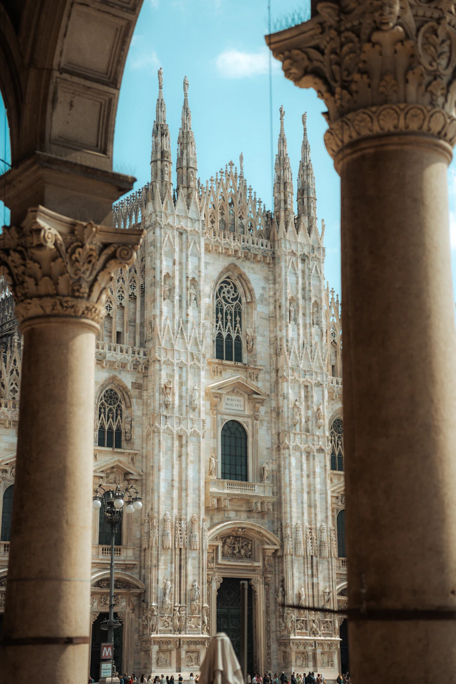 Duomo rooftop in Milan