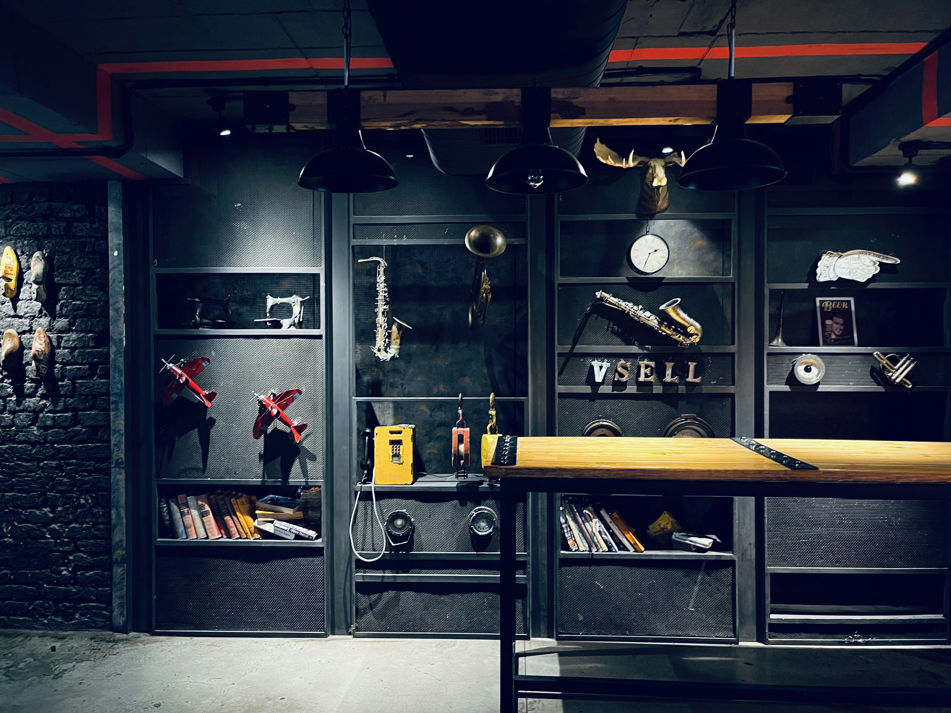 a room filled with lots of musical instruments