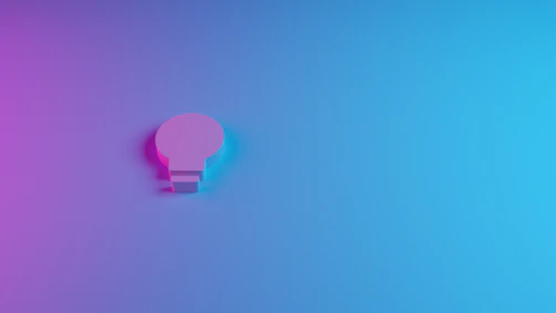 A sleek, minimalistic illustration of a digital contact form glowing softly on a white background.