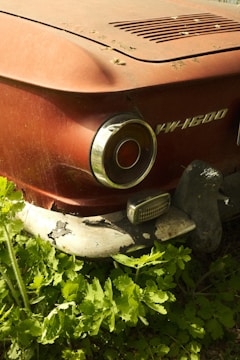 Vintage VW chassis showing detailed welding work on rust repair.