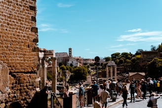 Exclusive access to a historic site with a small group of travelers.