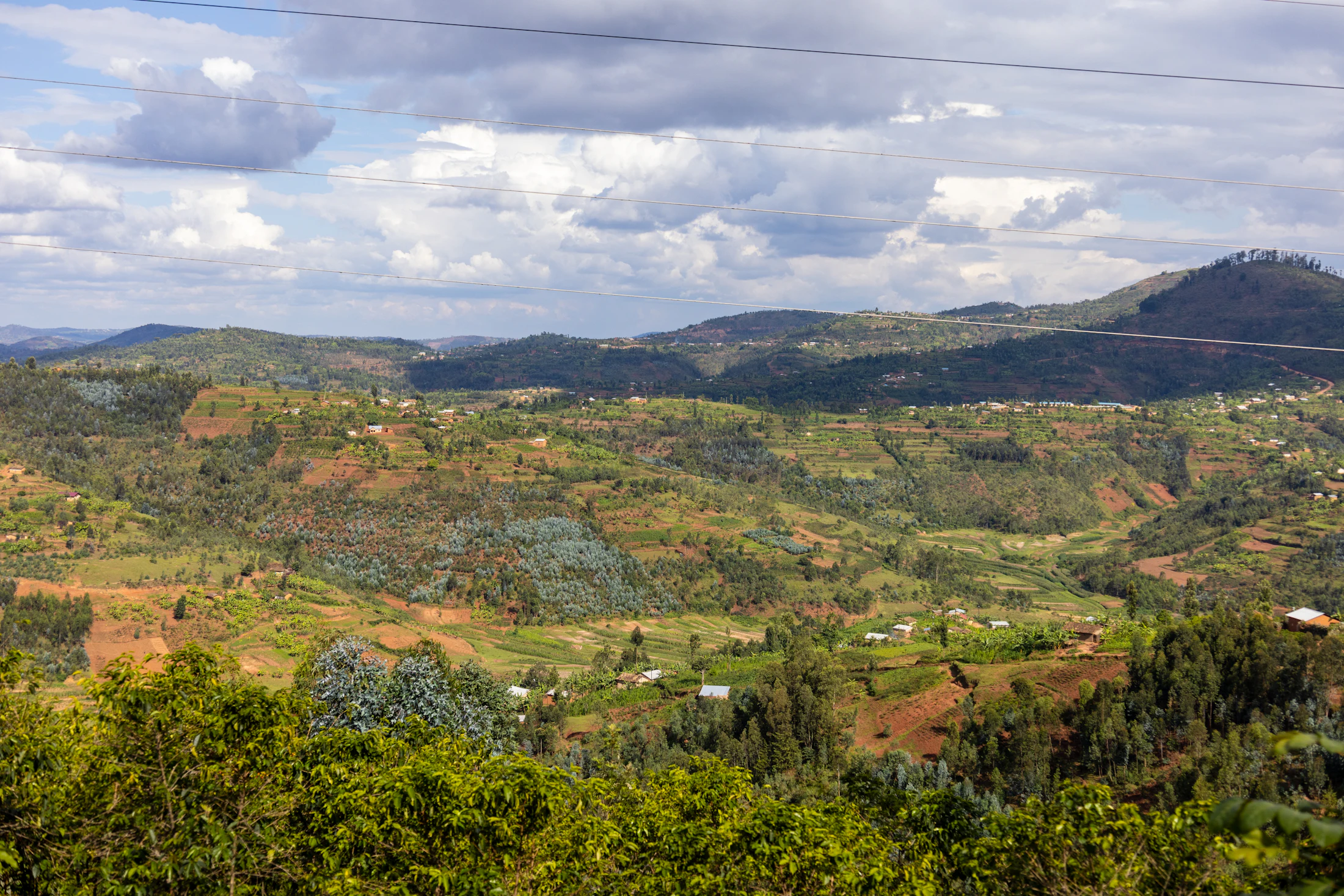 Green hills of Rwanda