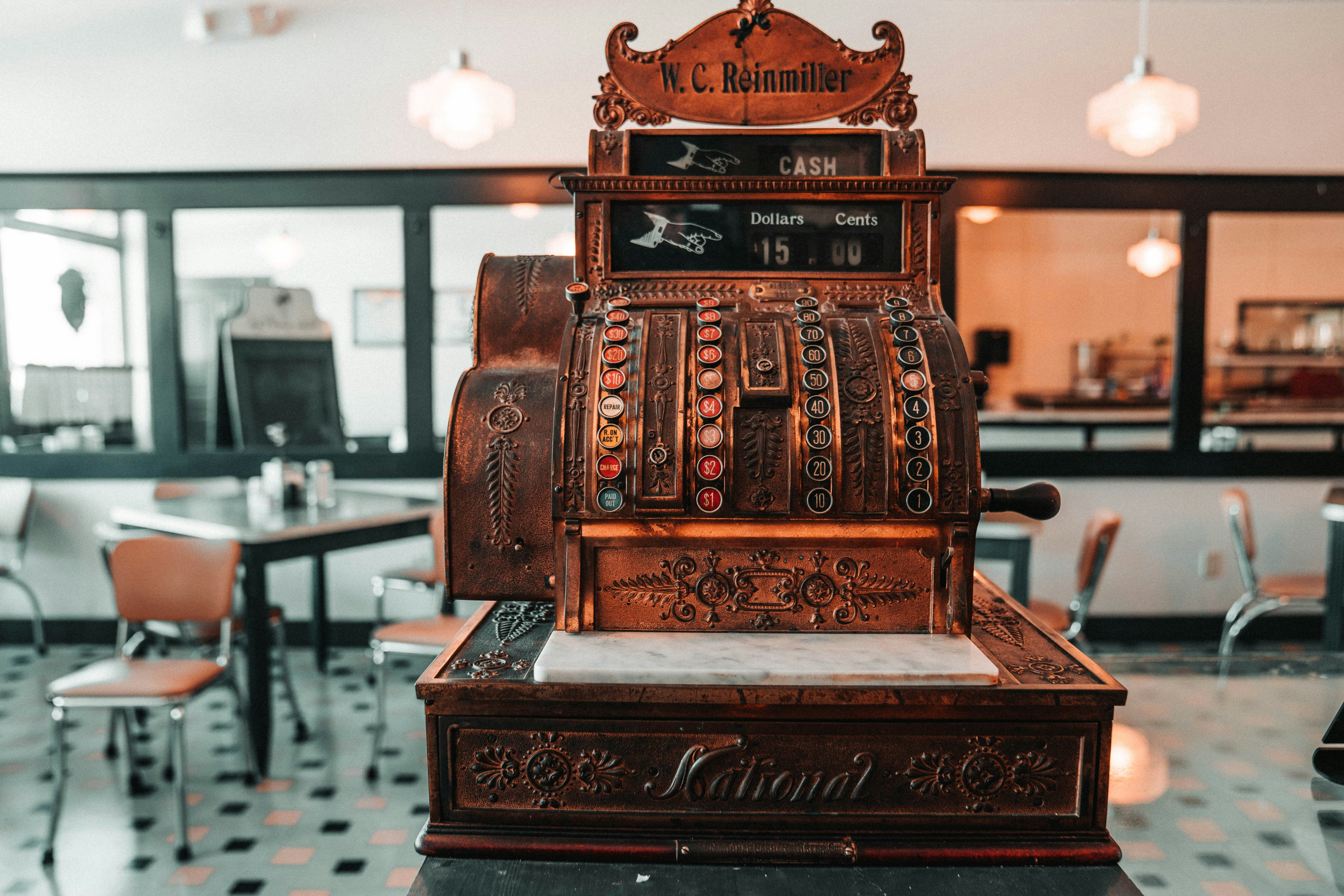 a machine that is sitting on a table