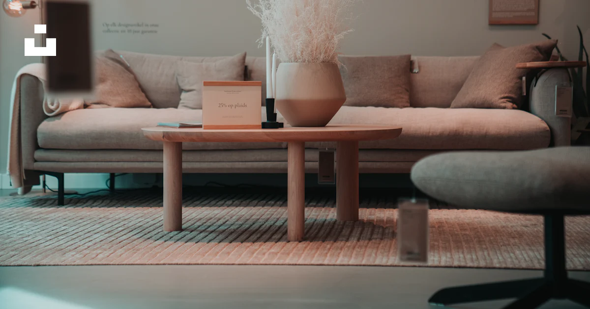 A living room with a couch and a table photo – Free Netherlands Image ...