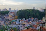 Panoramic view of a residential neighborhood from a virtual visit.