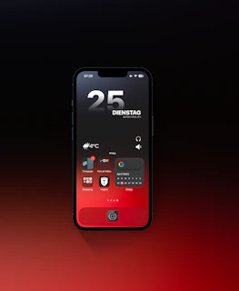 Norevi app open on a phone with Tagesplan and Termine for the day, simple and clean design.