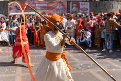 Scène de vie Inde