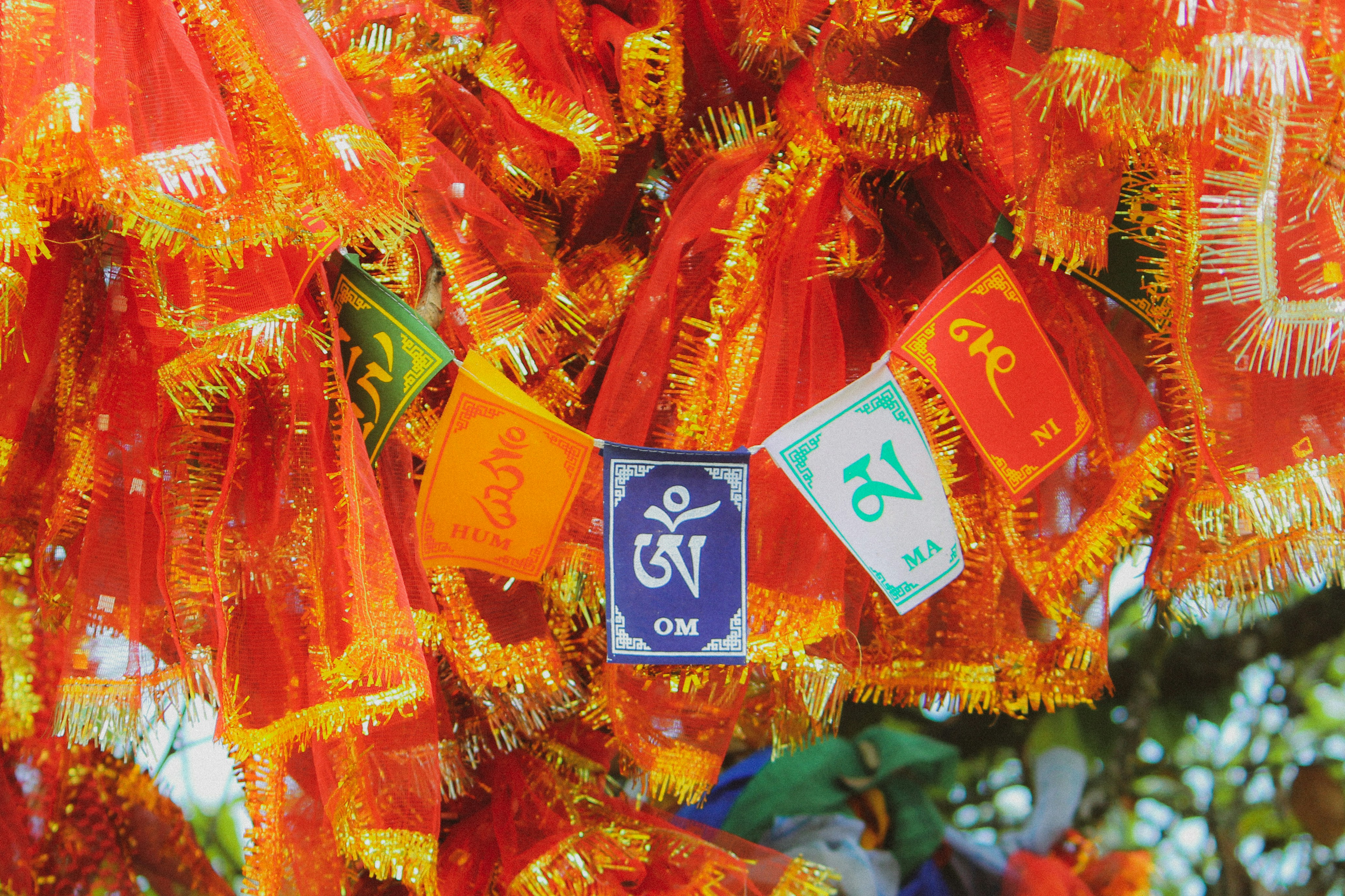 Traditional sweets display