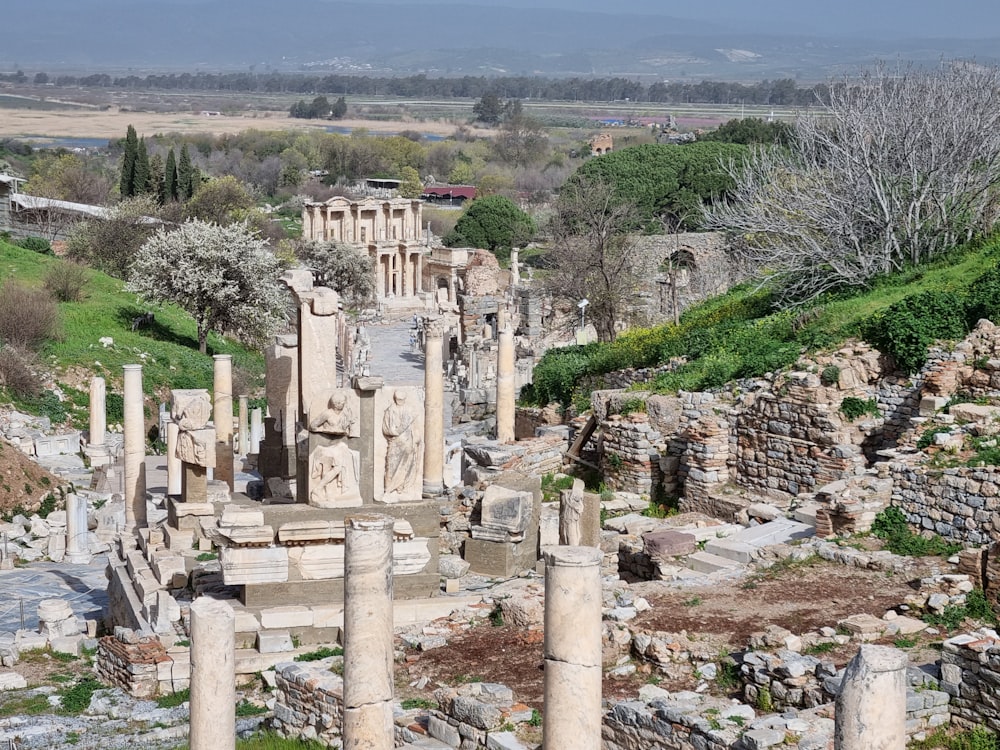 the ruins of the ancient city of ephes