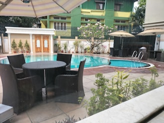 Outdoor patio area perfect for family gatherings and relaxation.