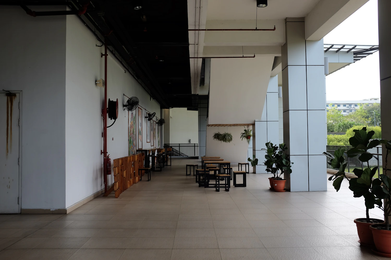 مساحة دراسية جامعية حديثة في ماليزيا