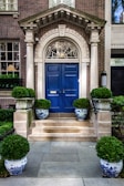 An inviting entrance of a stylish property.