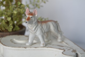 Handcrafted Black Dog