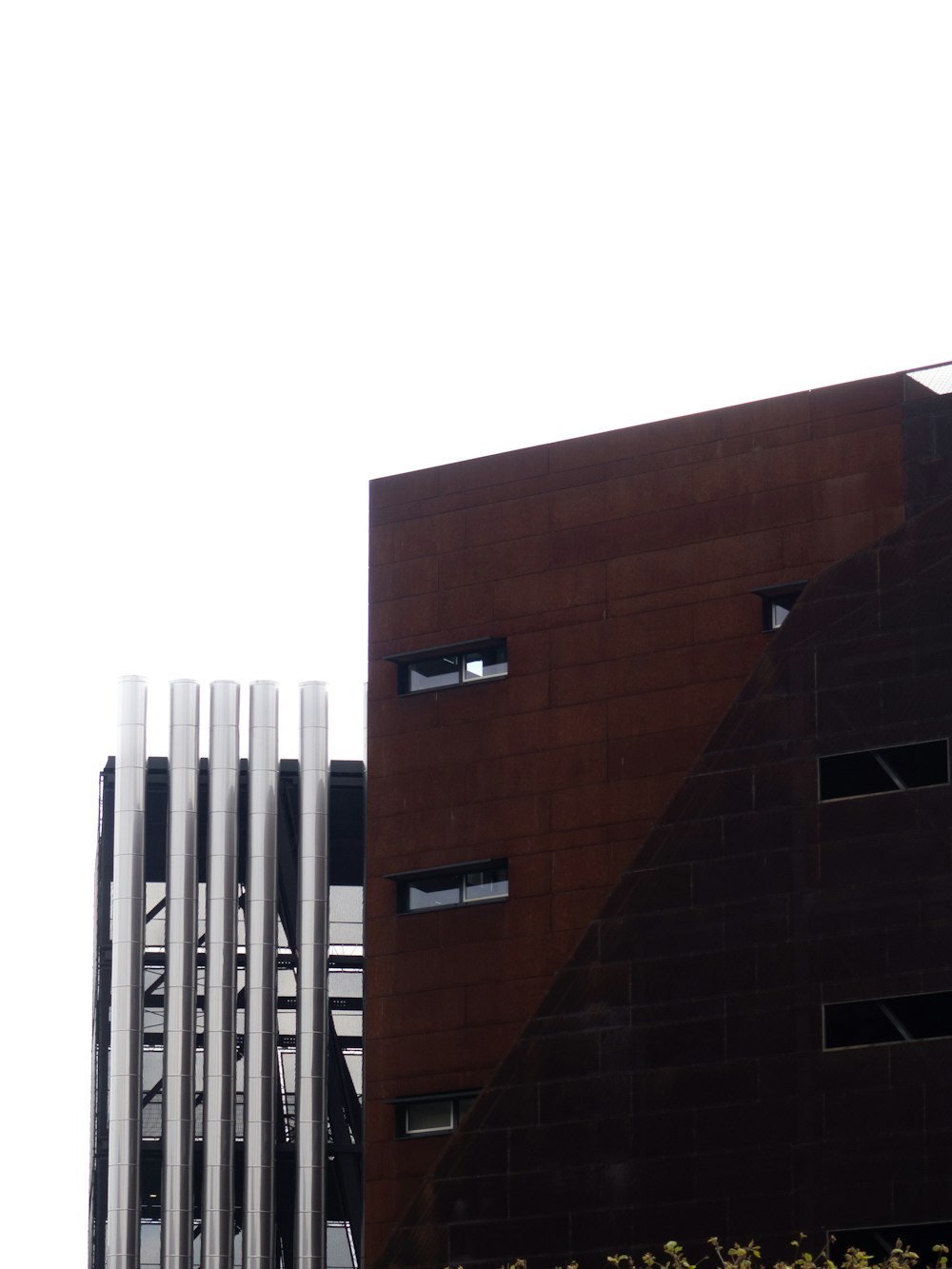 a tall building with a clock on the side of it