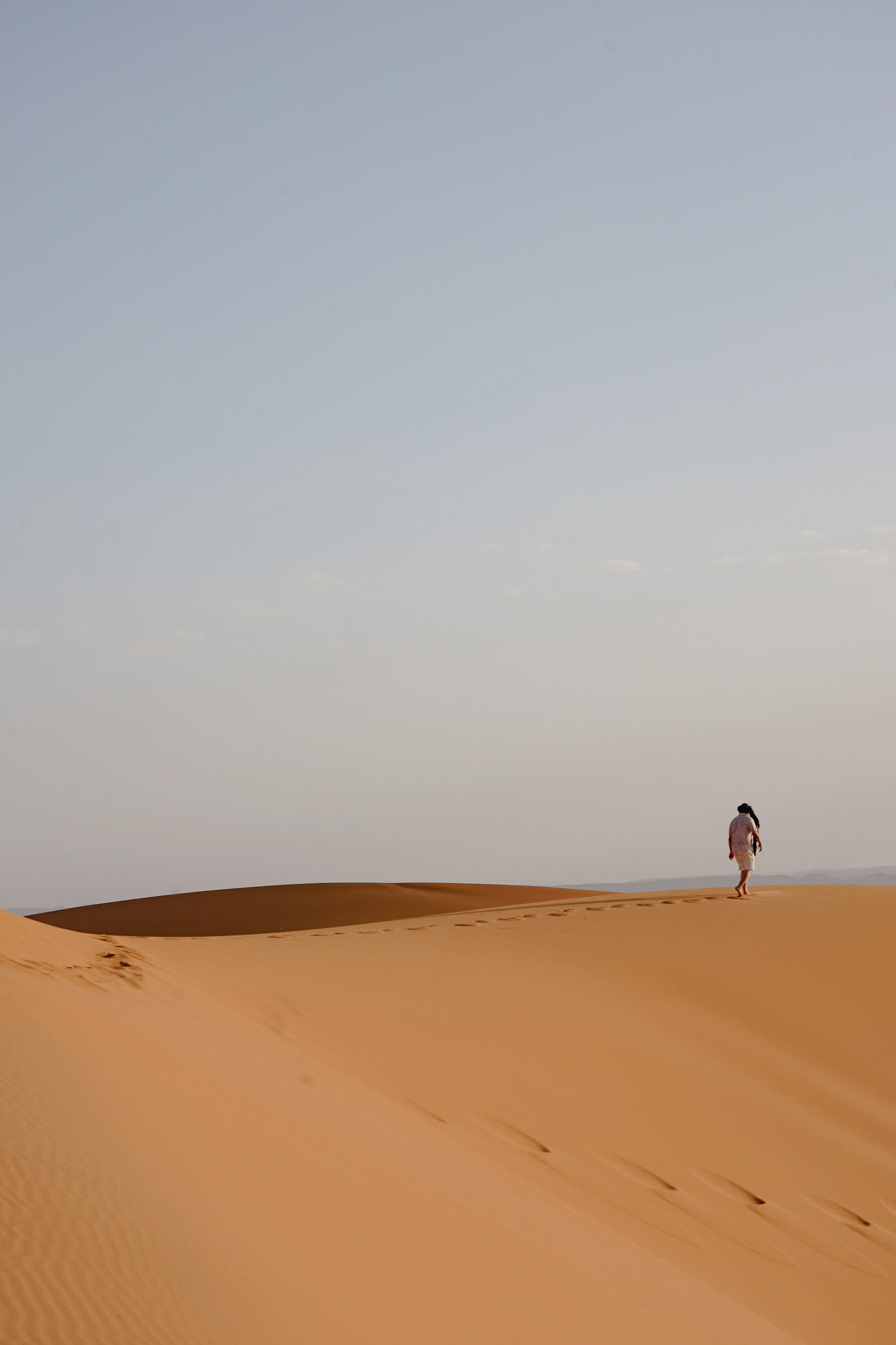 Sahara Desert dunes near Merzouga Morocco