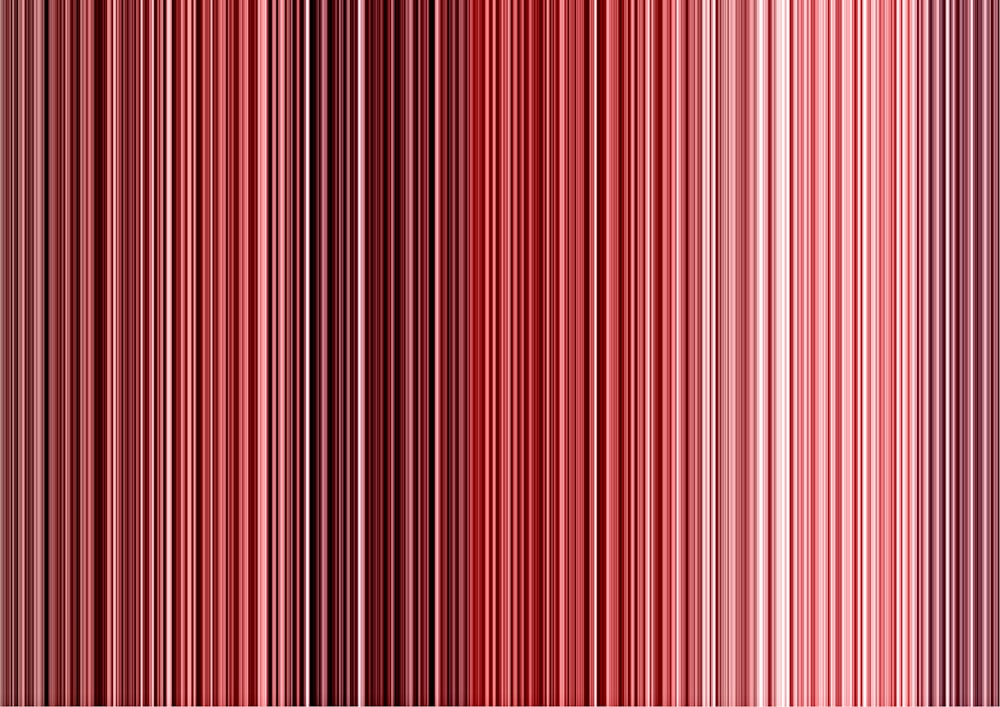 a red and white striped background with vertical lines