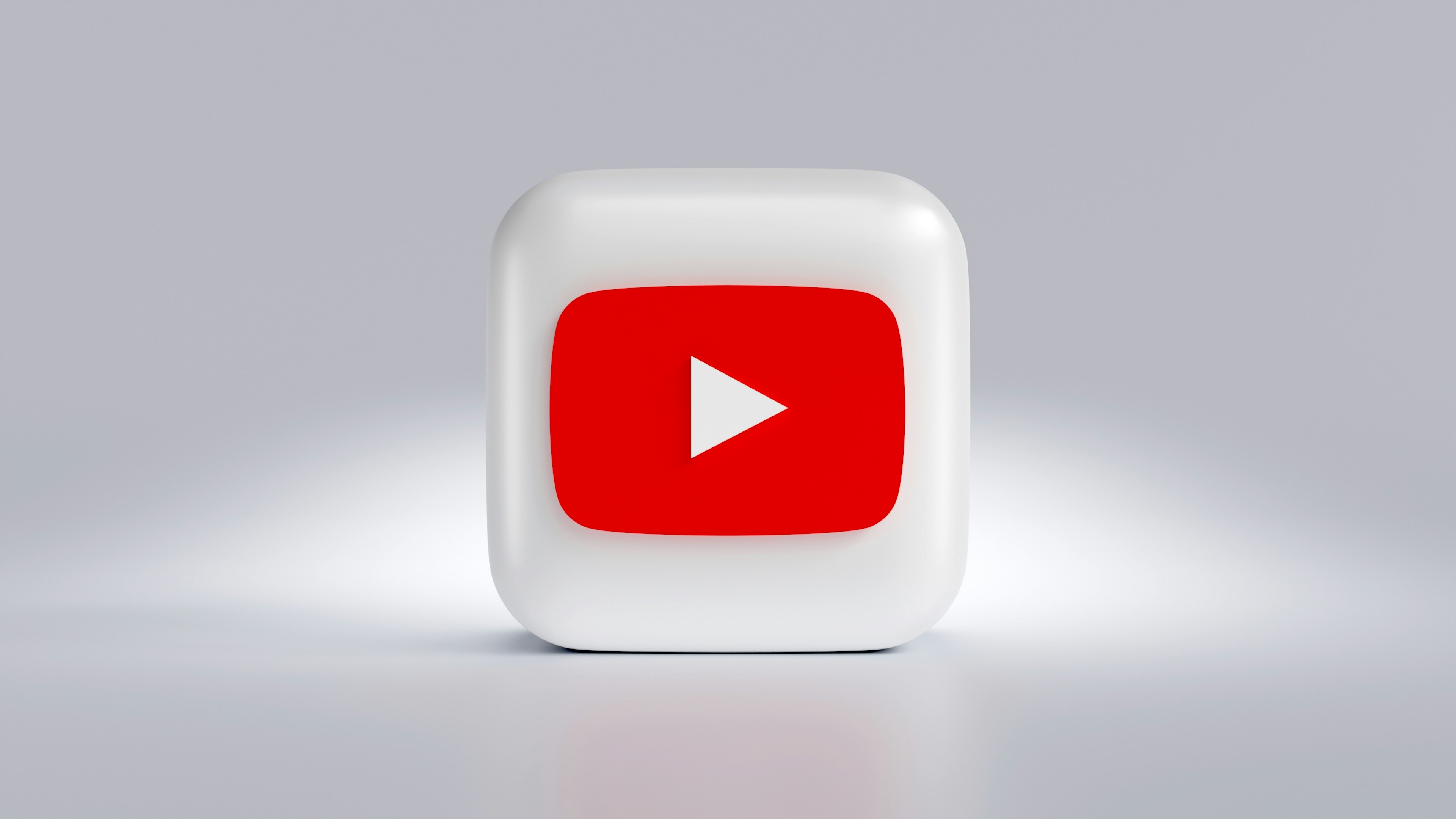 YouTube Icon in 3D. Feel free to contact me through email mariia@shalabaieva.com