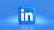 A 3D representation of the LinkedIn logo featuring a rounded blue square with the letter 'in' prominently displayed in white. The background is a gradient of blue hues, providing a clean and professional appearance.