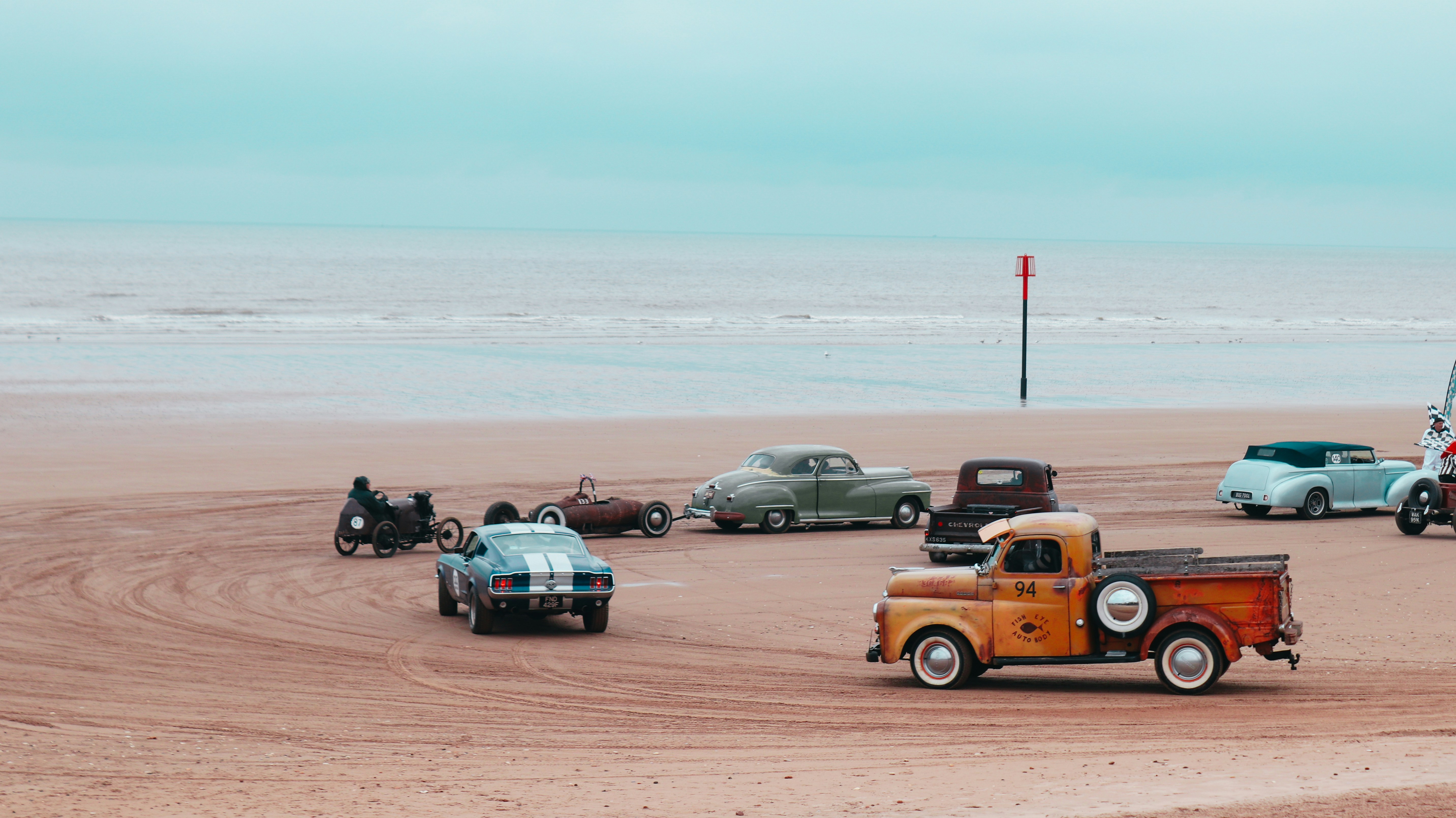 Bridlington South Cliff Beach view 3
