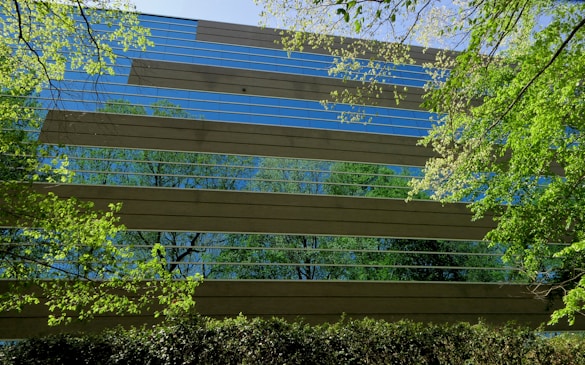 a very tall building with a lot of windows