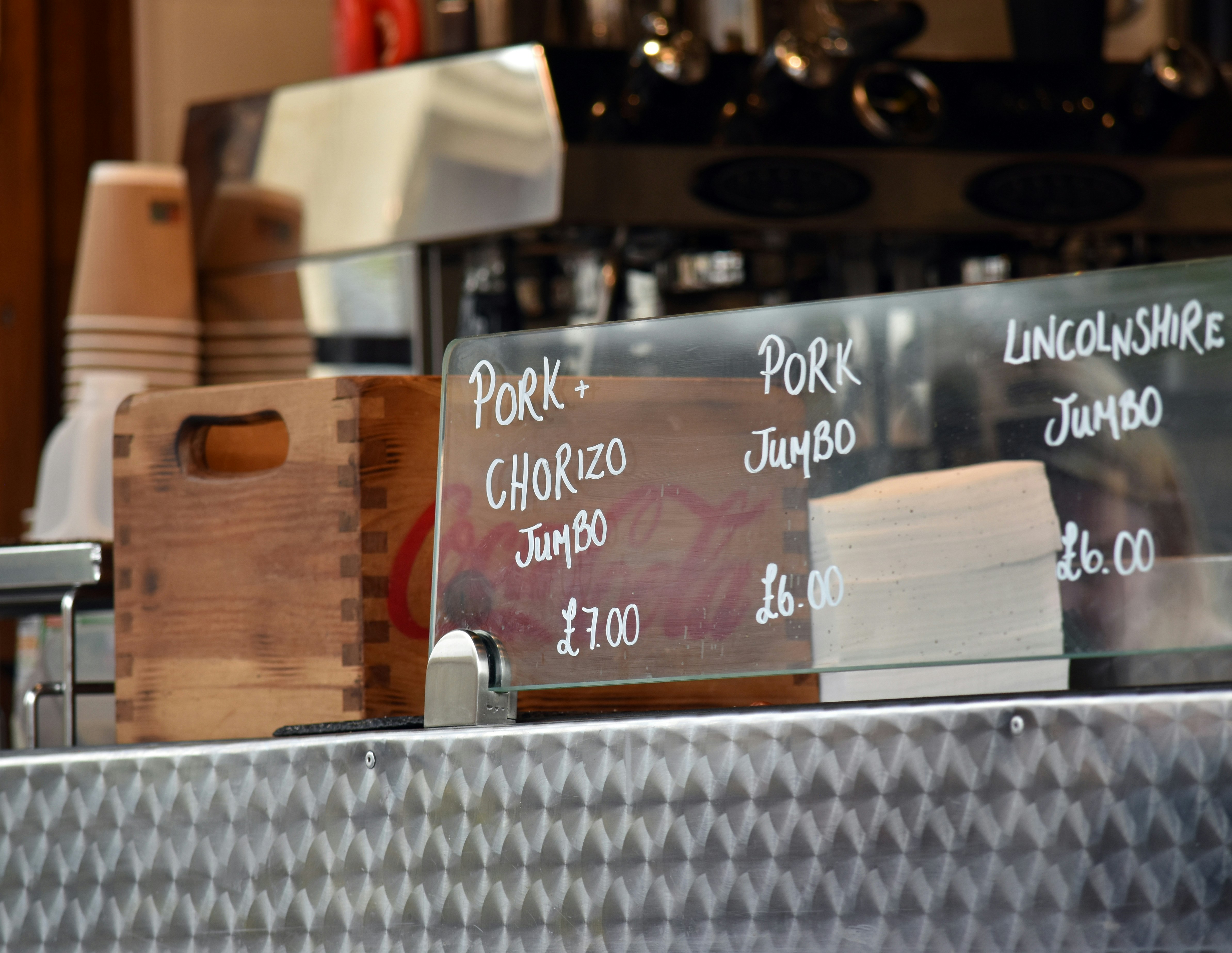 a sign that is on the side of a truck