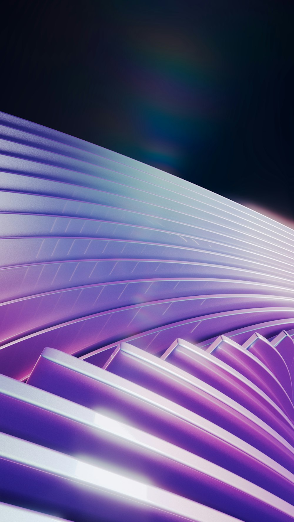 a close up of a purple and white abstract background
