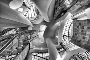 Immersive animation still of a high-end residential project emphasizing spatial flow