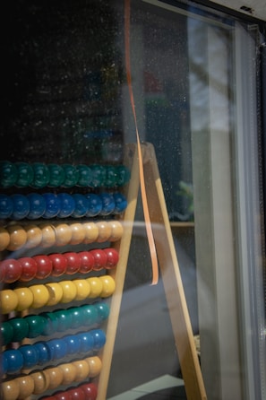 Group of kids proudly showing their abacus skills during a class session