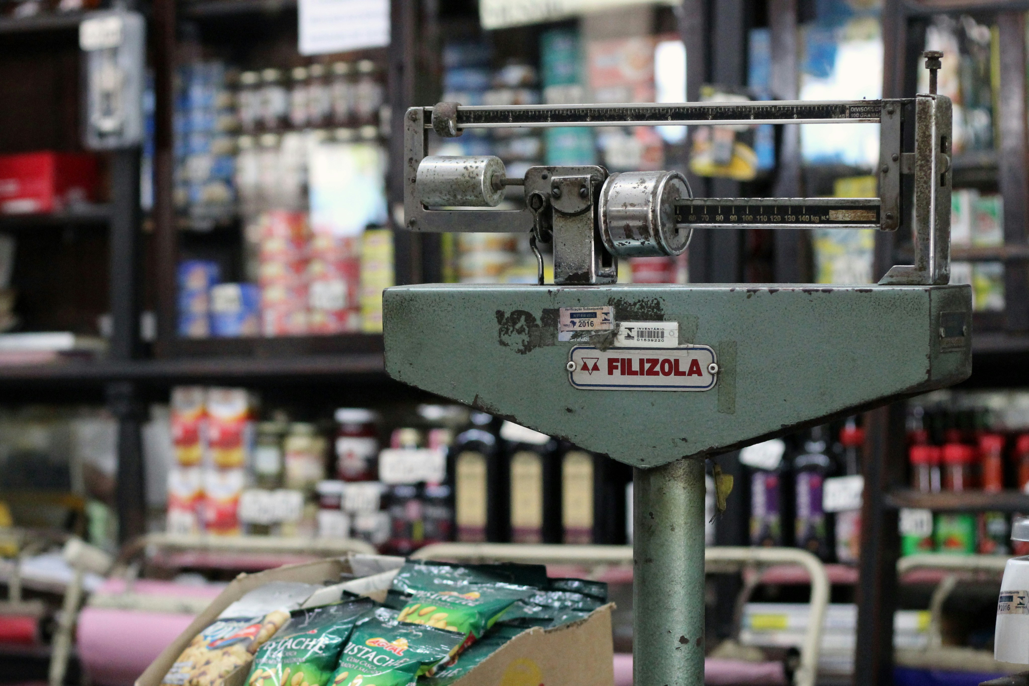 a machine that is sitting in a store