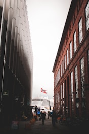 A stock image of a modern Norwegian city.