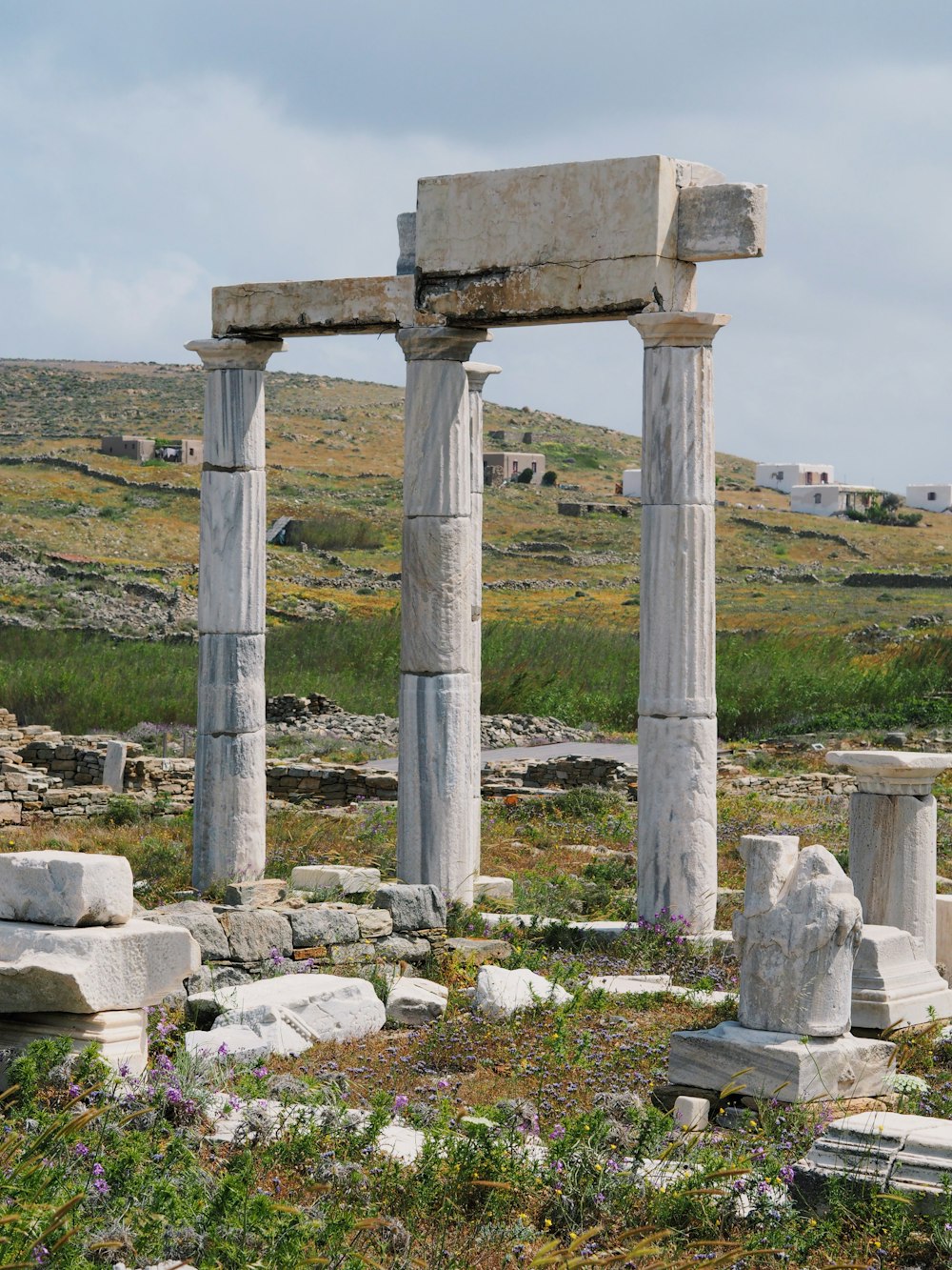 the ruins of the ancient city of delphinia