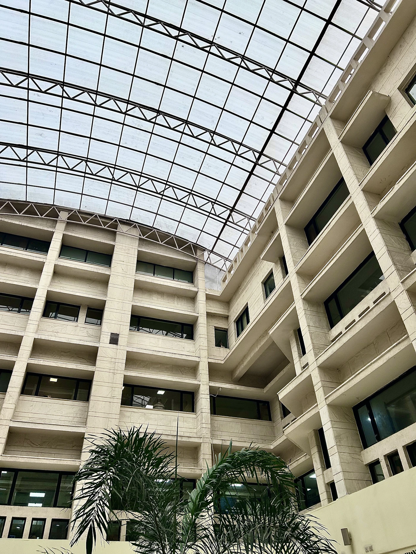 Modern Indian hospital building