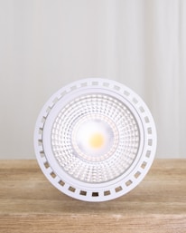 A close-up of a sleek LED light fixture showcasing its design and functionality.