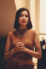 a woman with a tattoo on her arm