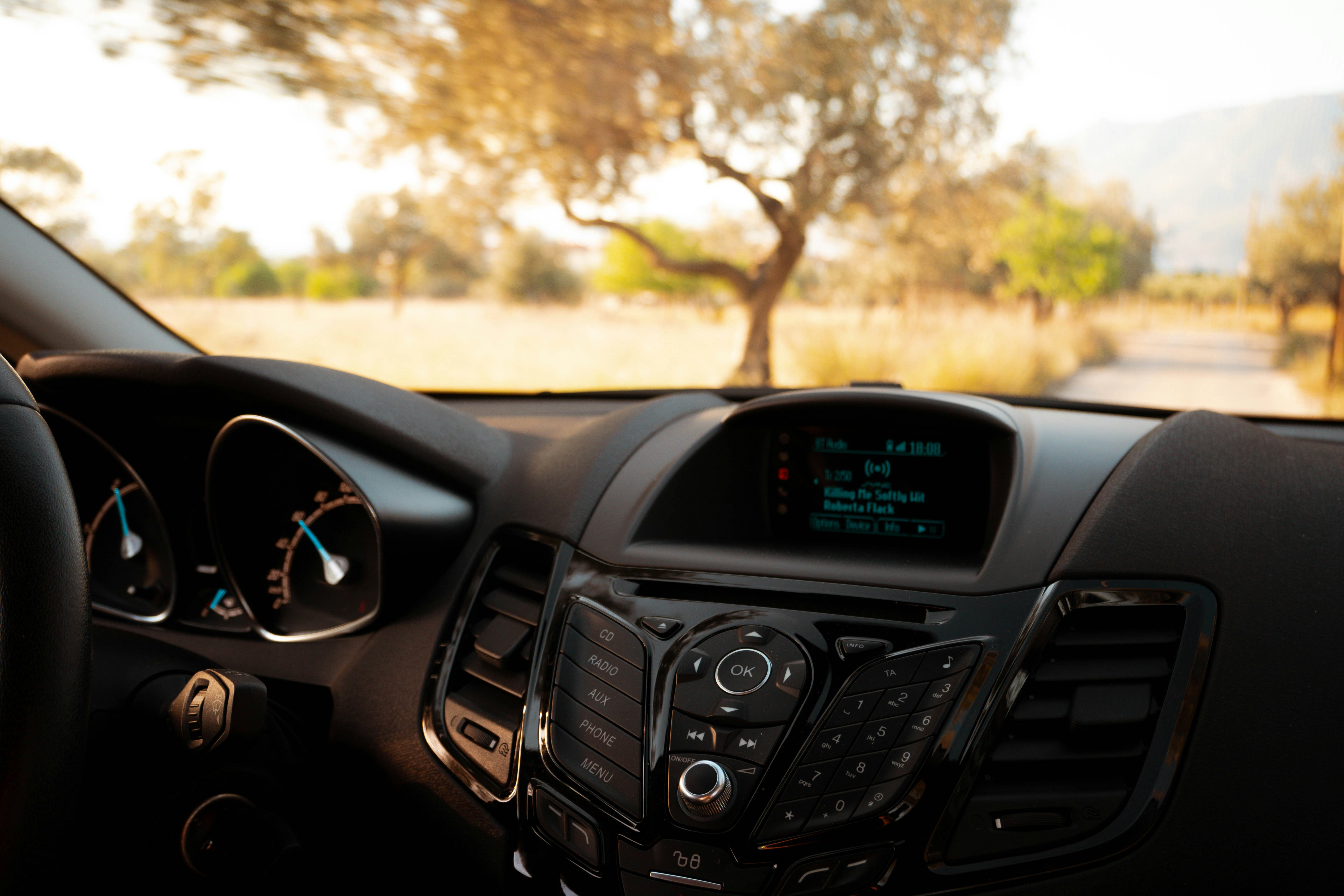 rental car exterior