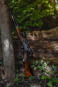 Customer's brass-receiver lever action rifle