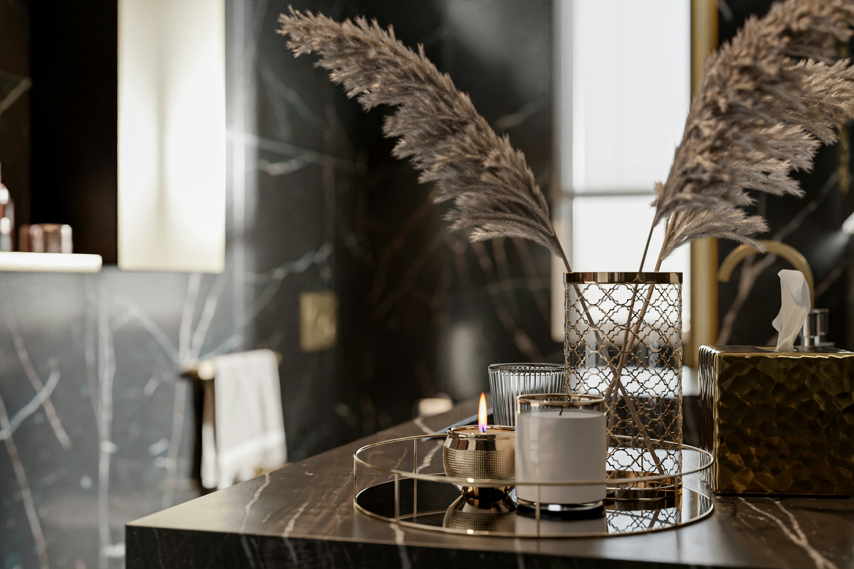 black and white bed linen