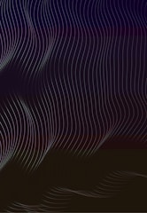 An abstract tattoo design with flowing lines.