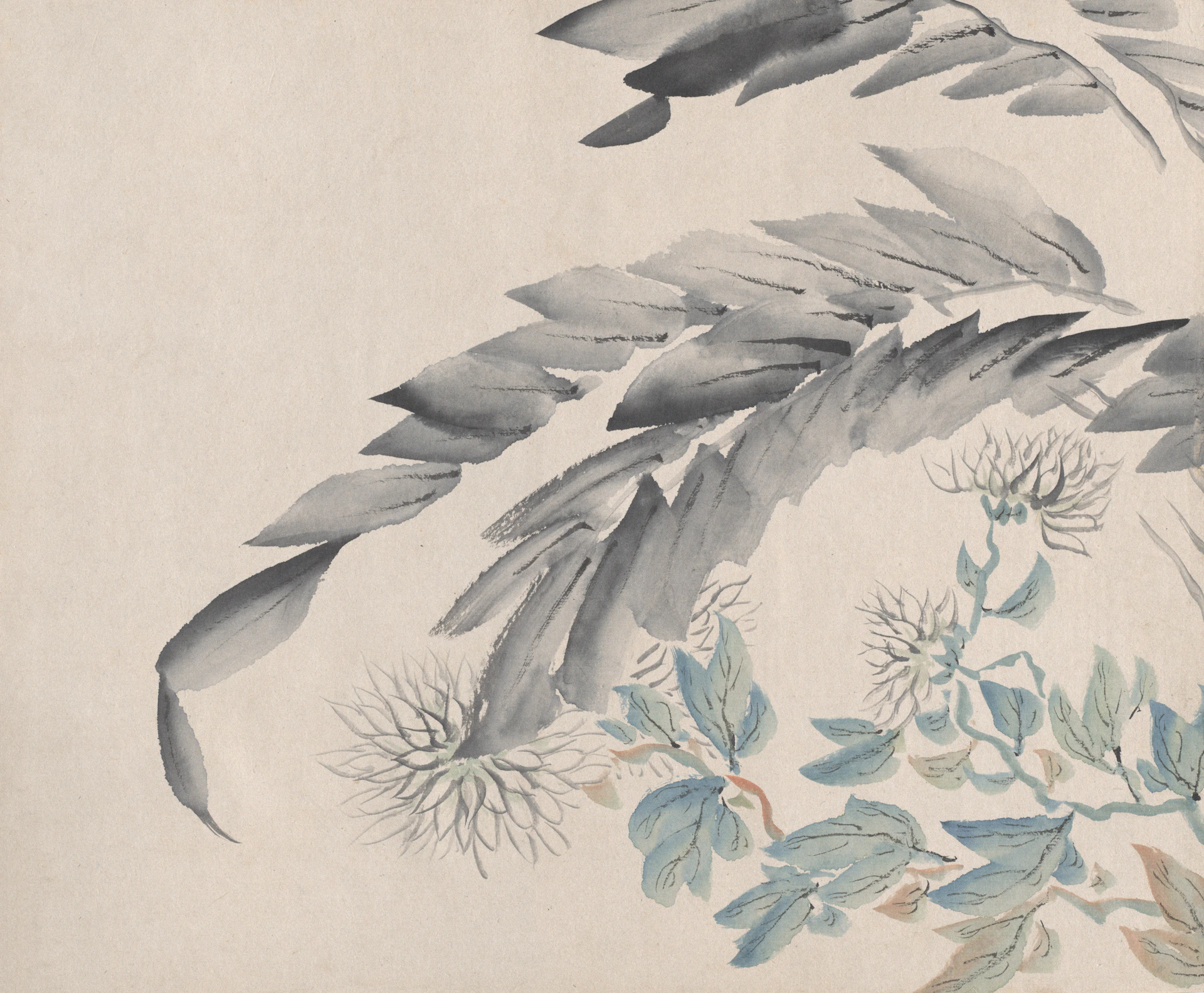 A delicate watercolor piece capturing the subtle interplay of light and shadow on a floral subject.