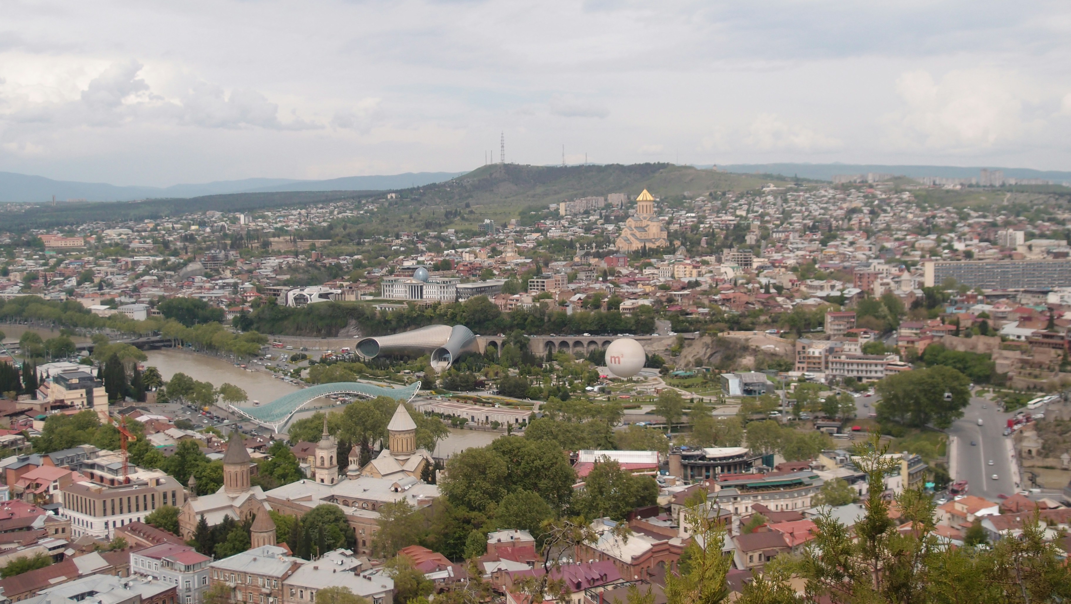 Scenic view of Georgia