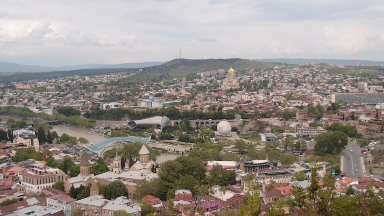 A welcoming view of downtown Douglasville, Georgia, showcasing local landmarks and community life.