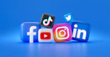 a group of different social media logos