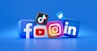 a group of different social media logos