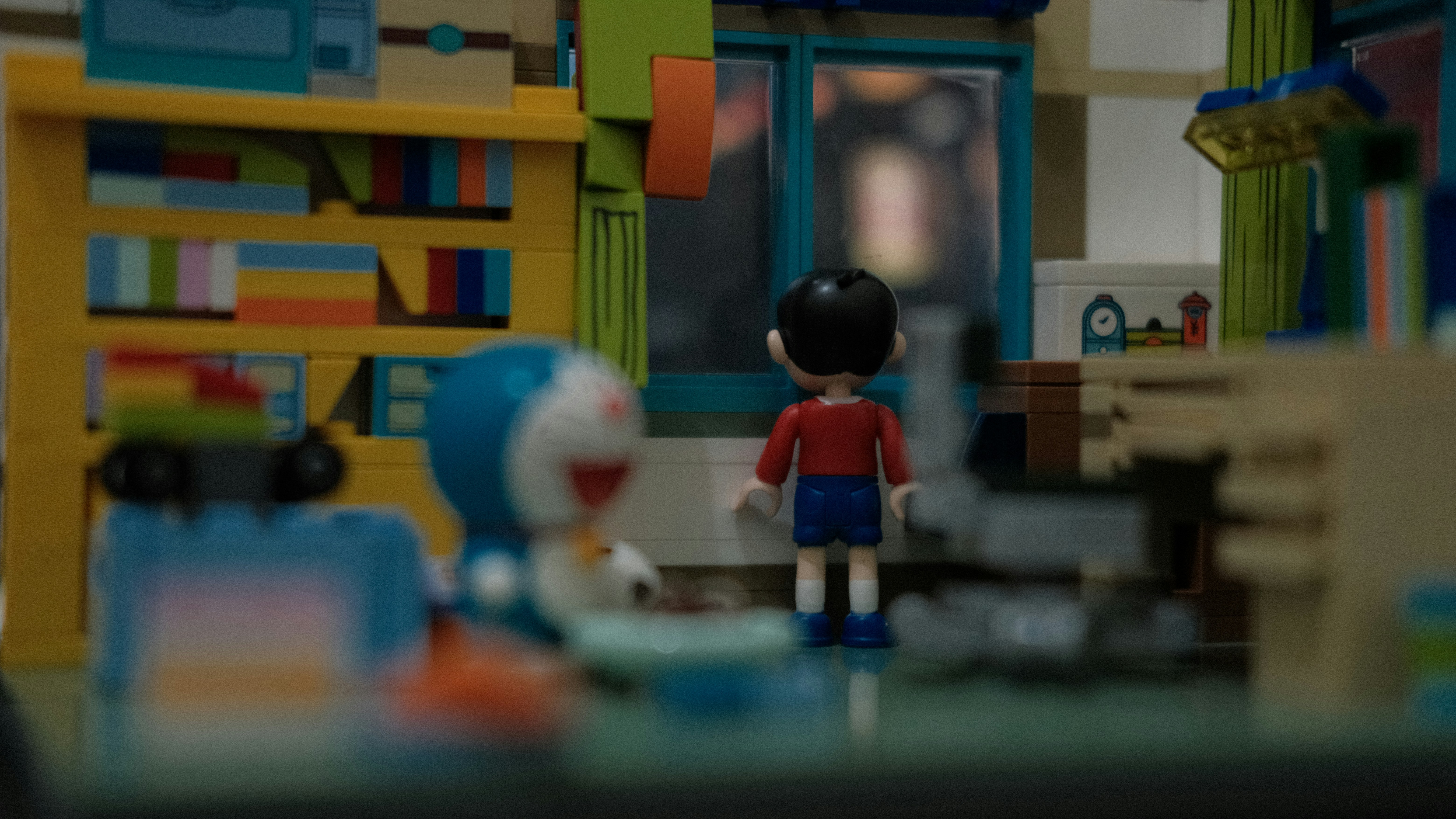 a close up of a toy ......